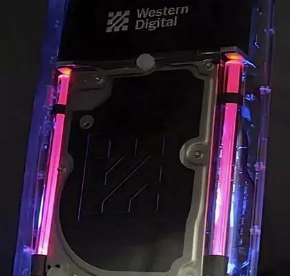 WD 160GB External : внешний привод с подсветкой